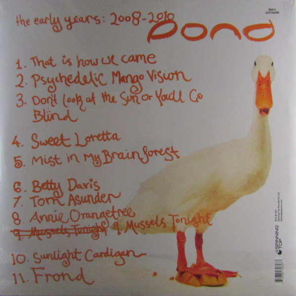 the early years 2008-2010 - Col Vinyl LP